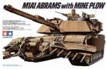 [주문시 바로 입고] 35158 1/35 US M1A1 Abrams w/Mine Plow Tamiya