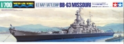 31613 1/700 USS BB Missouri (1944-45 Version) Tamiya