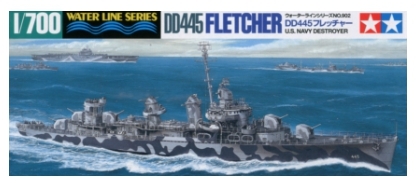31902 1/700 US Navy DD445 Fletcher Tamiya