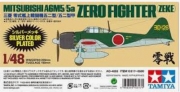 [사전 예약] 10317 1/48 Mitsubishi A6M5/5a Zero Fighter (Zeke) Silver Color Plated