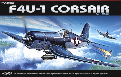 12457 1/72 F4U-1 Corsair