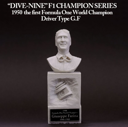 R012-0010 1/12 F1 Champion series Driver Type G.F Divenine MFH