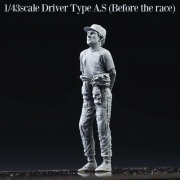 [Preorder Reservation ~5/3] R043-0007 1/43 Driver Figure Type A.S Before the race Divenine MFH