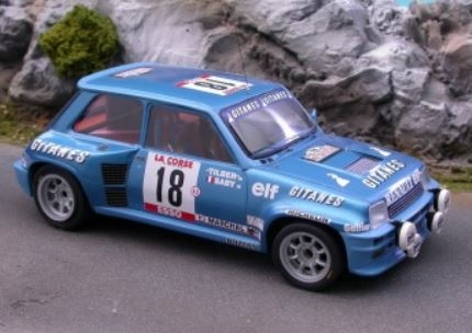 24/6c Renault 5 Turbo Gr4 \\\\\\\"Gitanes\\\\\\\" Saby-Tilber 4e Tour de Corse 1980