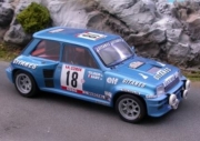 R24/06c 1/24 Renault 5 Turbo Gr4 "Gitanes" Saby-Tilber 4e Tour de Corse 1980