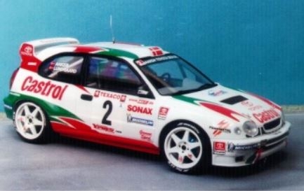 Tk24/34 Toyota Corolla WRC \\\\\\\"Castrol\\\\\\\" Lundgaard 2e Ypres 1999