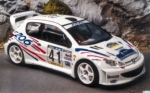 RTk24/067 1/24 Peugeot 206 WRC Morel Cataluniya 2000 for Tamiya