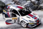 RTk24/078 1/24 Ford Focus WRC Martini 2e Monte Carlo 2001 + Resing Spoiler for Tamiya