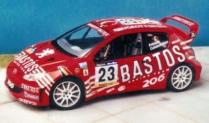 Tk24/91 Peugeot 206 WRC \\\\\\\"Bastos\\\\\\\" Cataluniya 2001