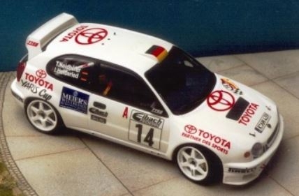 RTk24/102 1/24 Toyota Corolla WRC Isolde Holderied 11e Deutschland Rally 2001