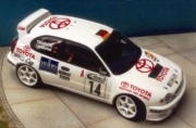 Tk24/102 1/24 Toyota Corolla WRC Isolde Holderied 11e Deutschland Rally 2001