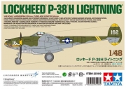 25199 1/48 P-38H Lightning (WhiBox) Tamiya