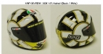 [사전 예약] KWP-06VRBW 1/12 2006 V.R. Helmet (Black / White) Resin & Decal K's Workshop