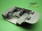 24T008 1/24 BMW e36 interior detail-up set + seats USCP for Hasegawa