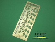 24A020 1/24 Bonnet Pins PE set USCP
