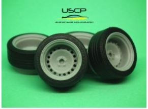 24W005T 1/24 Banded Steels 17\'\' with tires USCP