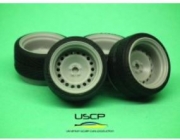 24W005S 1/24 Banded Steels 17'' with stance tires USCP