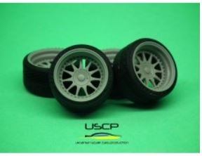 24W025S 1/24 Hartge 17\'\' with stance tires USCP
