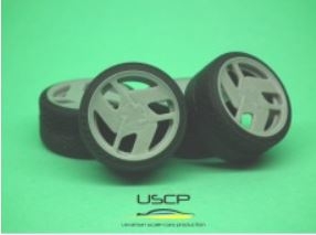 24W032S 1/24 Nothelle N Classics 17'' with stance tires USCP