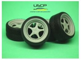 24W035S 1/24 OZ MiTo 17\'\' with stance tires USCP
