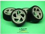 24W039T 1/24 Radi8 R8S5 19\'\' with tires USCP