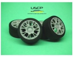 24W059T 1/24 BBS CK 18'' with tires USCP