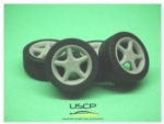 24W069T 1/24 BMW Original Styling 18 16\'\' with tires USCP
