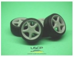 24W069S 1/24 BMW Original Styling 18 16\'\' with stance tires USCP