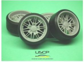 24W089S 1/24 BMW Original Styling 65 18'' with stance tires USCP