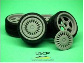 24W009S 1/24 BMW Original Styling 20 17\'\' with stance tires USCP