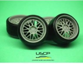 24W094S 1/24 BBS LM 18\'\' with stance tires USCP
