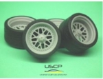 24W099T 1/24 Messer ME15-3 19'' with tires USCP