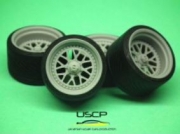 24W099S 1/24 Messer ME15-3 19'' with stance tires USCP