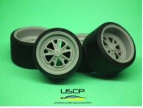 24W100S 1/24 Fifteen52 Outlaw 001 3pc 19\'\' with stance tires USCP