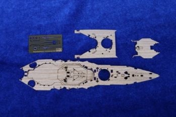 MD-70006 1/700 Ise Wooden Deck for Hasegawa (late version)