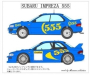 D186 1/24 Subaru Impreza '94,5'98 Tobacco Decal [D186]