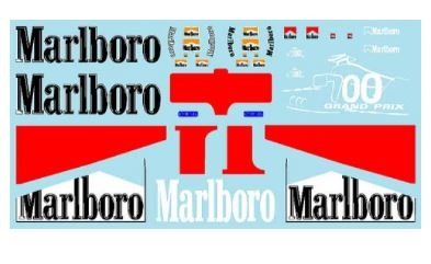 D219 Marlboro for 1/18 Ferrari F2004 Decal [D219]