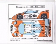 D236 1/43 McLaren F1-GTR Marlboro Zhuhai Decal [D236]