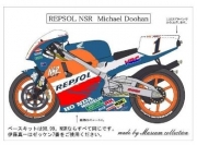 D352 1/12 Repsol NSR500 '95 Doohan, Crivillé, Shinichi Itoh decal [D352]
