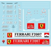 D428 1/43 Ferrari F2007 decal[bar] [D428]