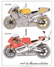 D458 1/12 Honda NSR500 Rossi 1st Ride&BStest Decal [D458]