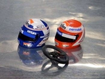 D777 1/20 McLaren MP4/2 Helmet&Tobacco Decal [D777] Lauda, Prost