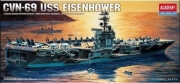 14212 1/800 USS CVN-69 Eisenhower  Academy