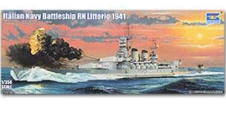 05319 1/350 Italian Navy Battleship RN Littorio 1941 Trumpeter