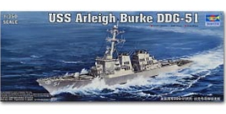 04523 1/350 USS Arleigh Burke DDG-51 Trumpeter