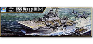 05611 1/350 Amphibious Assault Ship USS Wasp (LHD-1) Trumpeter