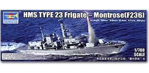 06720 1/700 HMS Type 23 Frigate Montrose (F236) Trumpeter