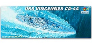 05749 1/700 USS Vincennes CA-44 Heavy Cruiser Trumpeter