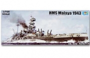 05799 1/700 HMS Malaya 1943  Trumpeter