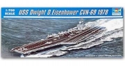 05753 1/700 USS Dwight Eisenhower CVN-69 1978 Trumpeter